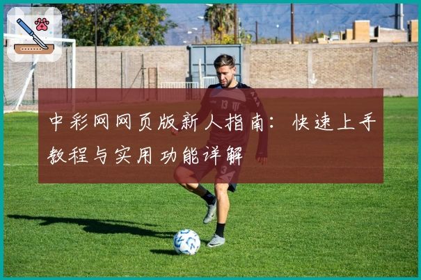 中彩网网页版新人指南：快速上手教程与实用功能详解
